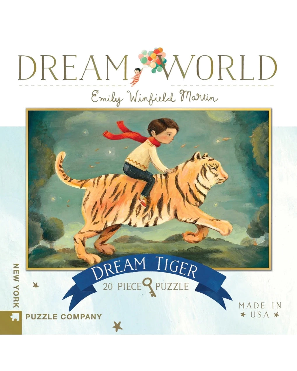 New York Puzzle Company Dream Tiger Mini 20 Pce Puzzle Age 4+